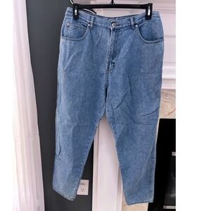 Bugle Boy‎ for Her 609 Easy Fit Relaxed Leg Jeans barrel Blue Vintage 18M
